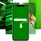 Green Wallpapers HD أيقونة