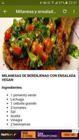 Recetas de Ensaladas Veganas capture d'écran 3