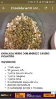 Recetas de Ensaladas Veganas 海報