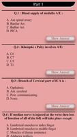 Anatomy Mcqs and Mnemonics capture d'écran 1