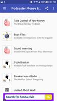 The Podcaster Money & Economy स्क्रीनशॉट 1