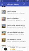 The Podcaster History capture d'écran 1