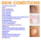 Skin Conditions Facts icône