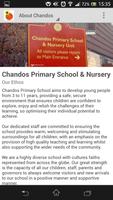 Chandos Primary School اسکرین شاٹ 1