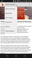 Chandos Primary School captura de pantalla 2