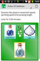 Potion Guide for Minecraft capture d'écran 2