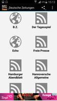 Deutsche Zeitungen Newspapers स्क्रीनशॉट 1