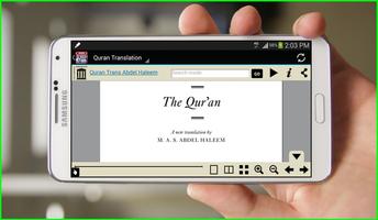 Abdel Haleem English Quran capture d'écran 1