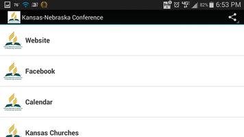 Kansas-Nebraska Conference capture d'écran 1