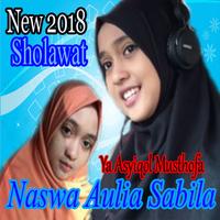 Naswa Aulia Sabila|Sabyan Ya Asyiqol Musthofa Plakat