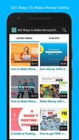 365 Ways to Make Money Online poster