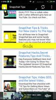 Guide for Snapchat capture d'écran 2