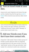 Guide for Snapchat 스크린샷 3