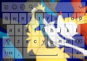 Amazing Lucario Anime Keyboard Affiche