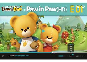 Paw in Paw cartoon collection Affiche