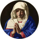 Virgin Mary HD Wallpaper icône