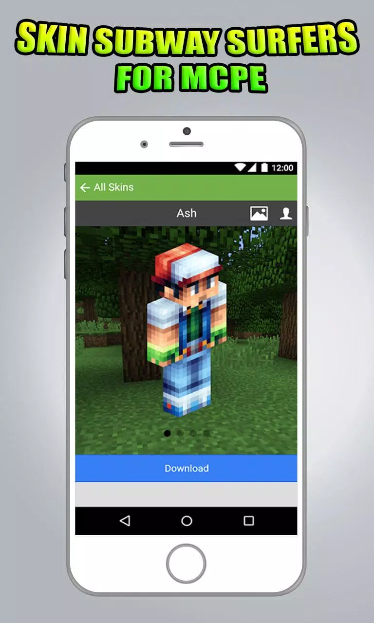 Download Subway Surfers Minecraft PE android on PC