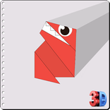 How to make an Origami Dinosaur