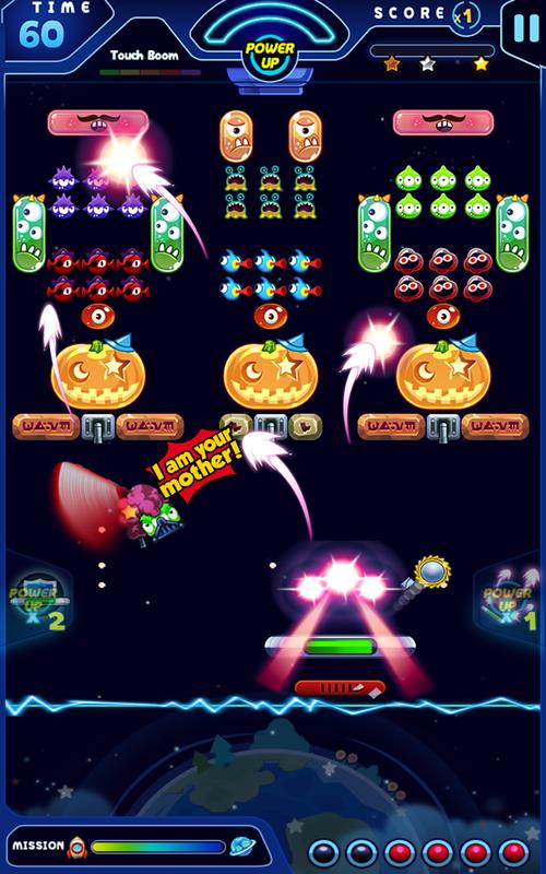 [Game Android] Galaxy Trio: Brick Breaker
