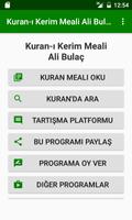 Kuran Meali Ali Bulaç Affiche