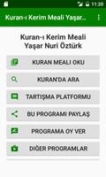 Kuran Meali Y. N. Öztürk Plakat