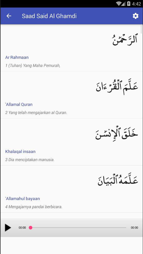 Surah Ar Rahman Indonesia Mp3 For Android Apk Download