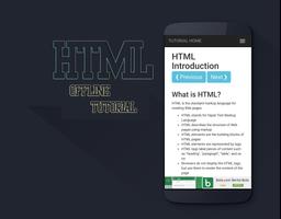 Learn HTML Offline Tutorial imagem de tela 1