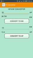 Electrical Power Converter, electrical apps captura de pantalla 1
