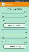 Convertisseur d'énergie électrique, calculs capture d'écran 3