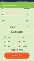 Electrical Cable Sizer Pro: Motor Calculator NoAds capture d'écran 2