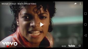 Michael Jackson Video Song ポスター