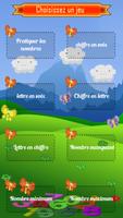 Jeux éducatifs: apprendre les chiffres poster
