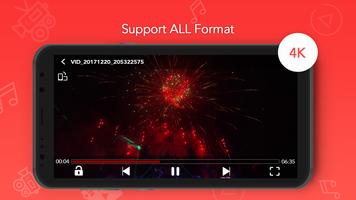 HD Video Player captura de pantalla 1