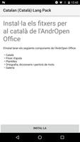 Catalan (Català) Lang Pack for AndrOpen Office Affiche
