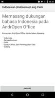 Indonesian(Indonesia)Lang Pack for AndrOpen Office পোস্টার