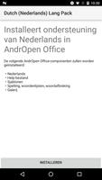 Dutch (Nederlands) Lang Pack for AndrOpen Office Affiche