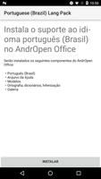 Poster Portuguese (Brazil) Lang Pack for AndrOpen Office