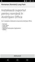 Romanian (Română) Lang Pack for AndrOpen Office скриншот 1