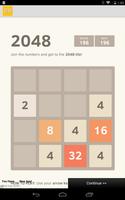 2048 - Number puzzle game Affiche