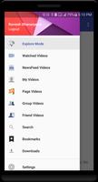 Video Downloader for facebook पोस्टर