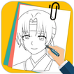 How to Draw Akatsuki : Step by Step