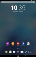 White APPLE for XPERIA Theme screenshot 2