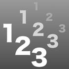 Zoom number icon