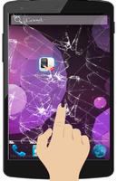 Broken Screen Prank Plakat