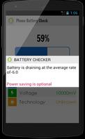 Phone Battery Check capture d'écran 3