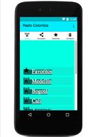 Radio FM Colombia - Emisoras gratuitas اسکرین شاٹ 1