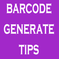 4G Barcode Generate Tip