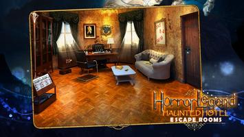 Escape Rooms - Haunted Hotel capture d'écran 1
