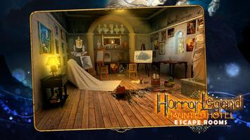 Escape Rooms - Haunted Hotel تصوير الشاشة 2
