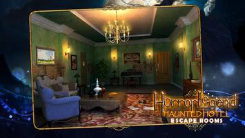 Escape Rooms - Haunted Hotel تصوير الشاشة 3